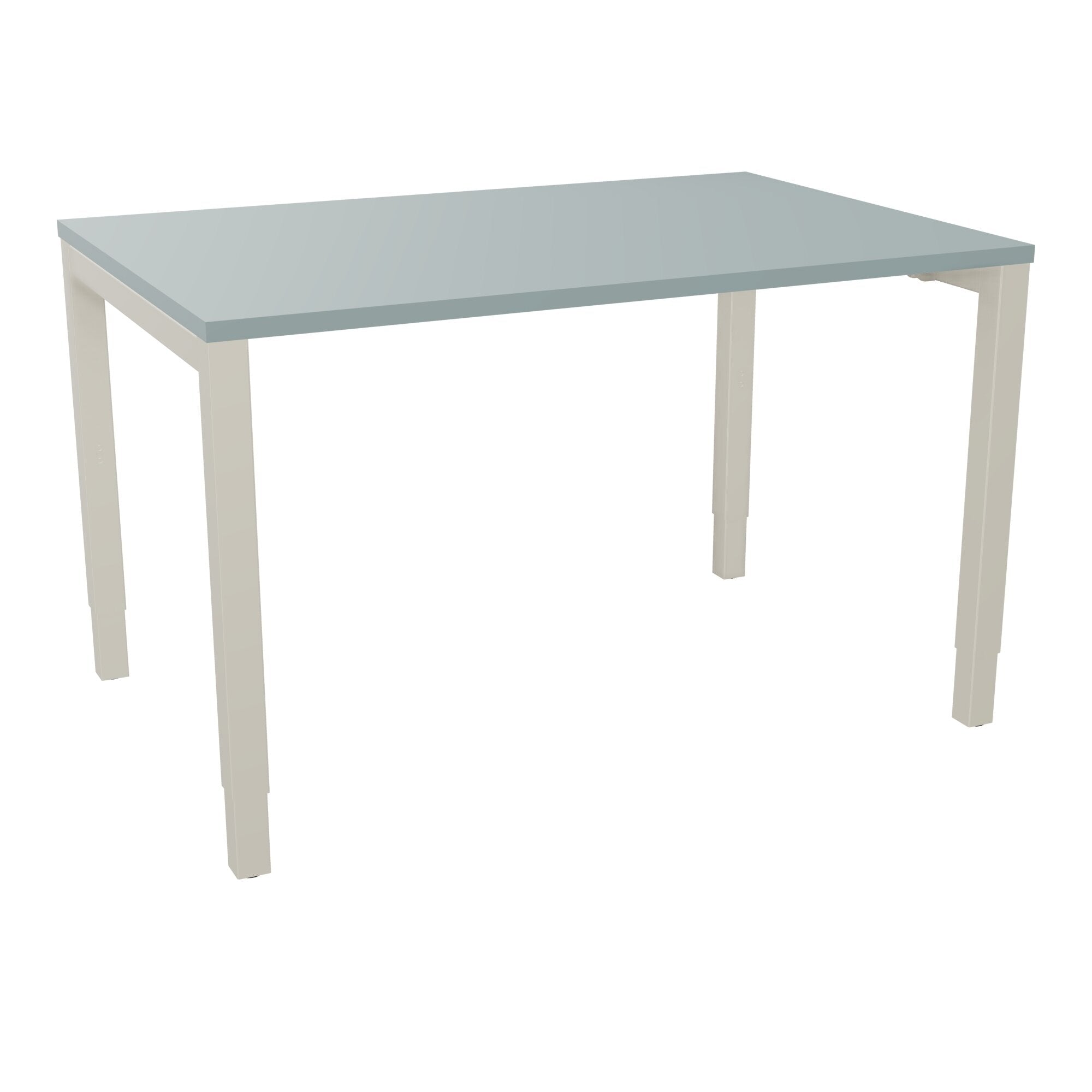 Bureau rectangle Arial - Plateau mélaminé vert fjord