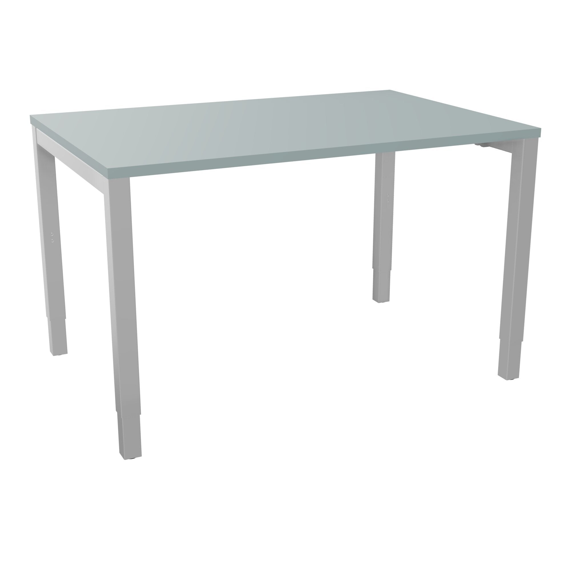 Bureau rectangle Arial - Plateau mélaminé vert fjord