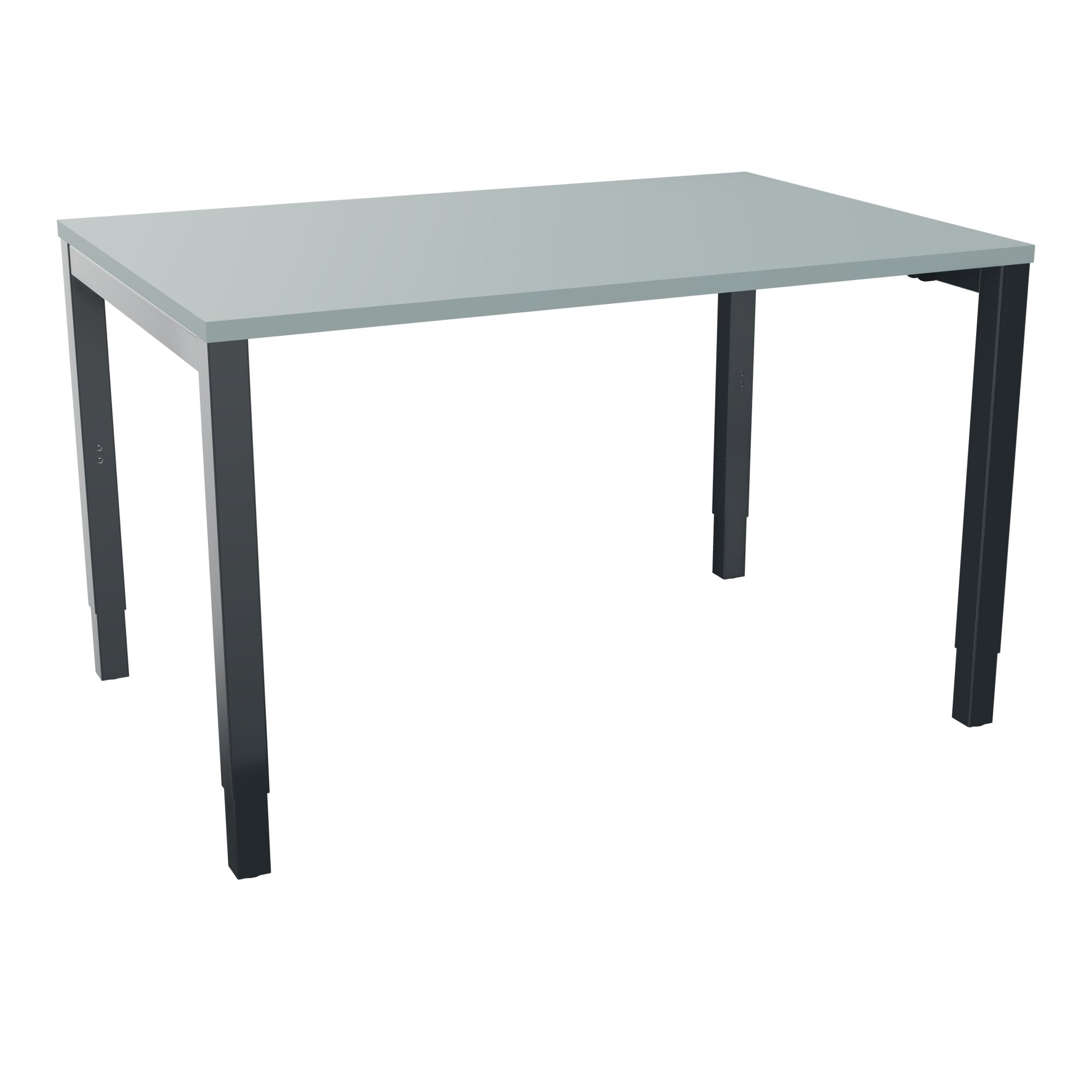 Bureau rectangle Arial - Plateau mélaminé vert fjord