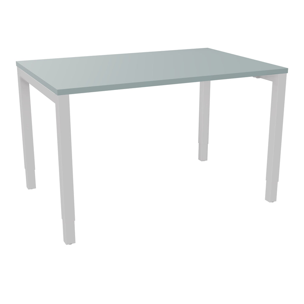 Bureau rectangle Arial - Plateau mélaminé vert fjord