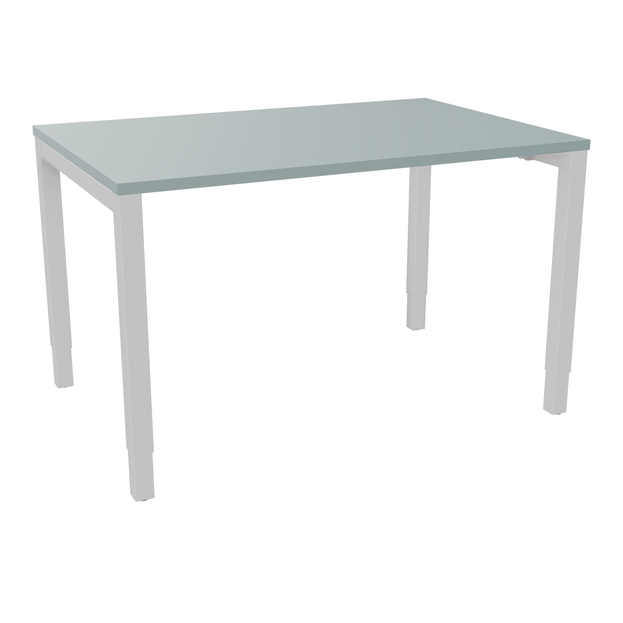 Bureau rectangle Arial - Plateau mélaminé vert fjord