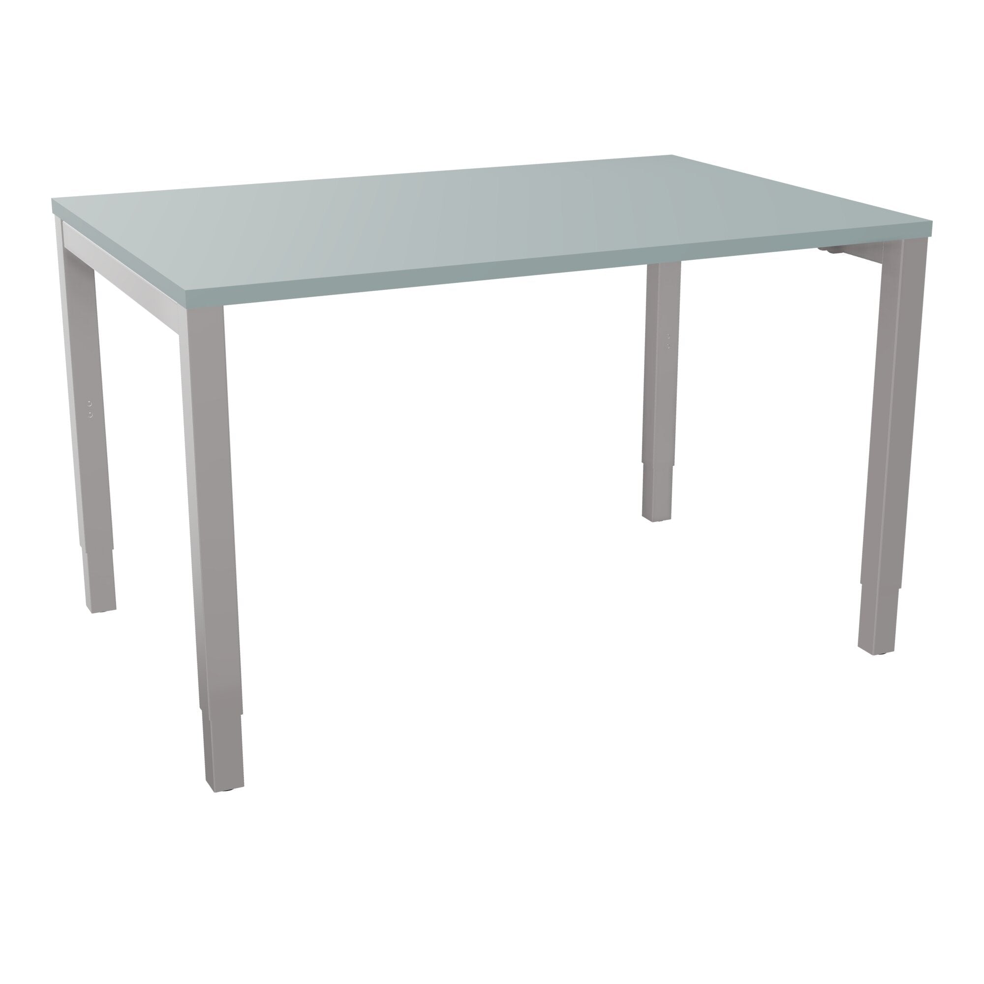 Bureau rectangle Arial - Plateau mélaminé vert fjord