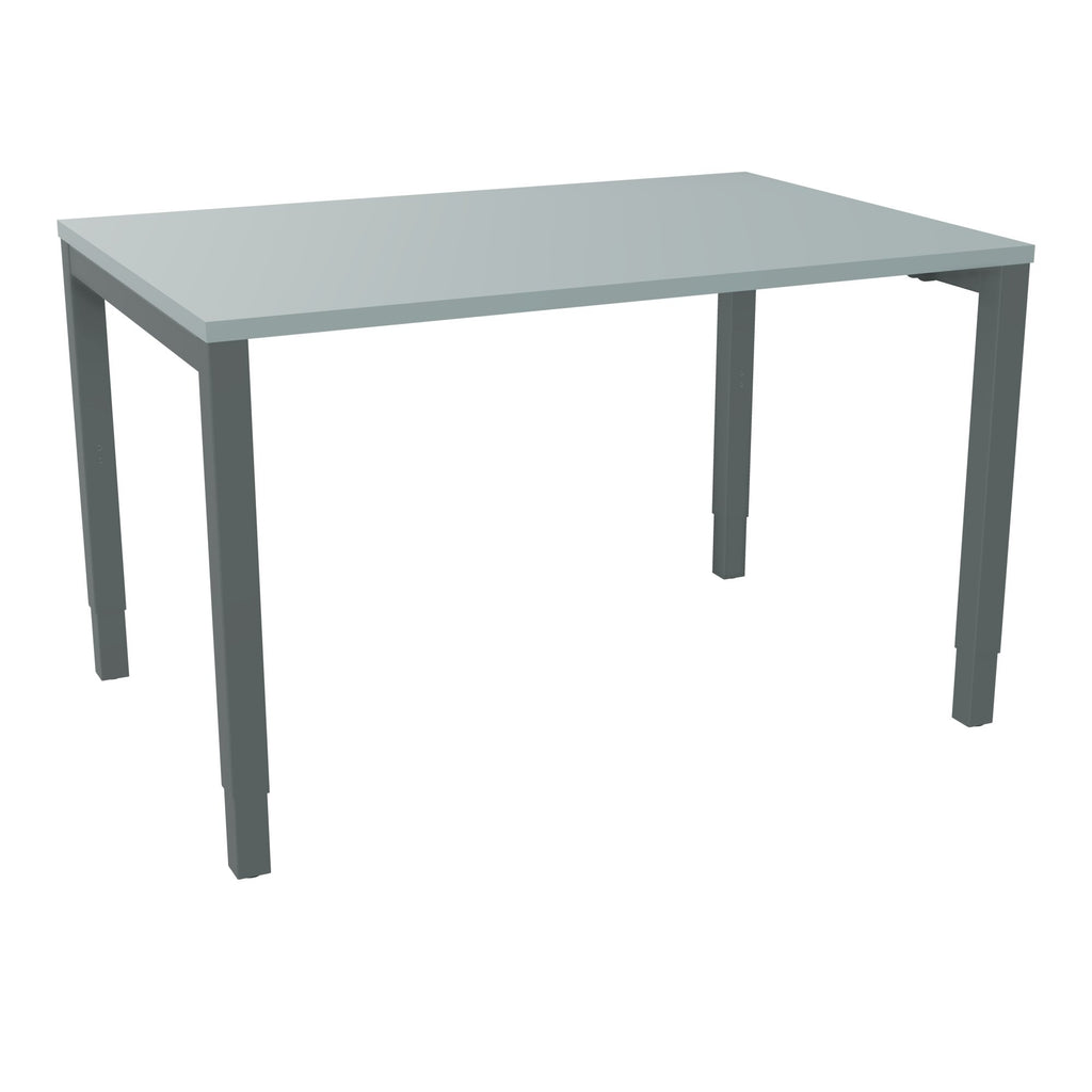 Bureau rectangle Arial - Plateau mélaminé vert fjord