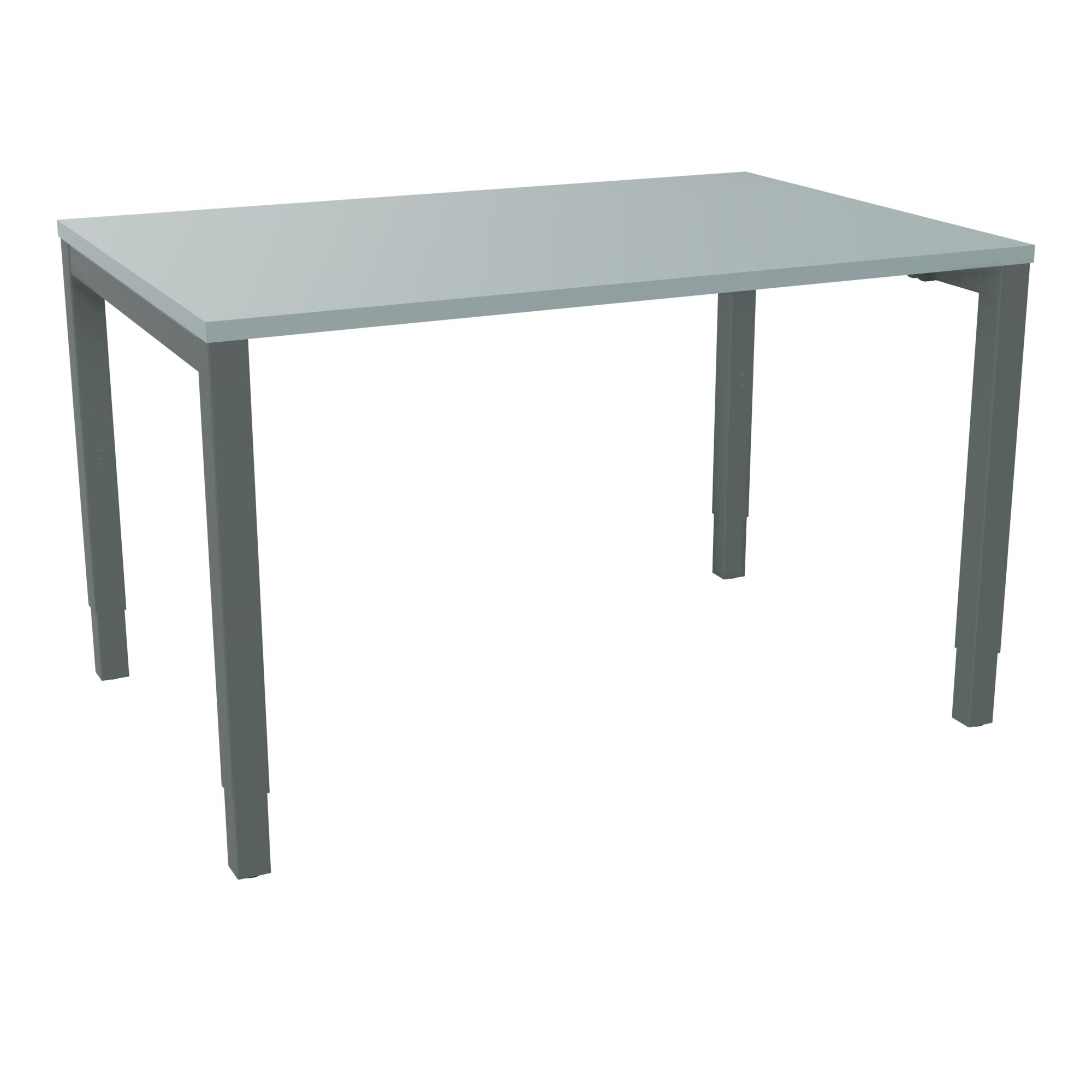 Bureau rectangle Arial - Plateau mélaminé vert fjord