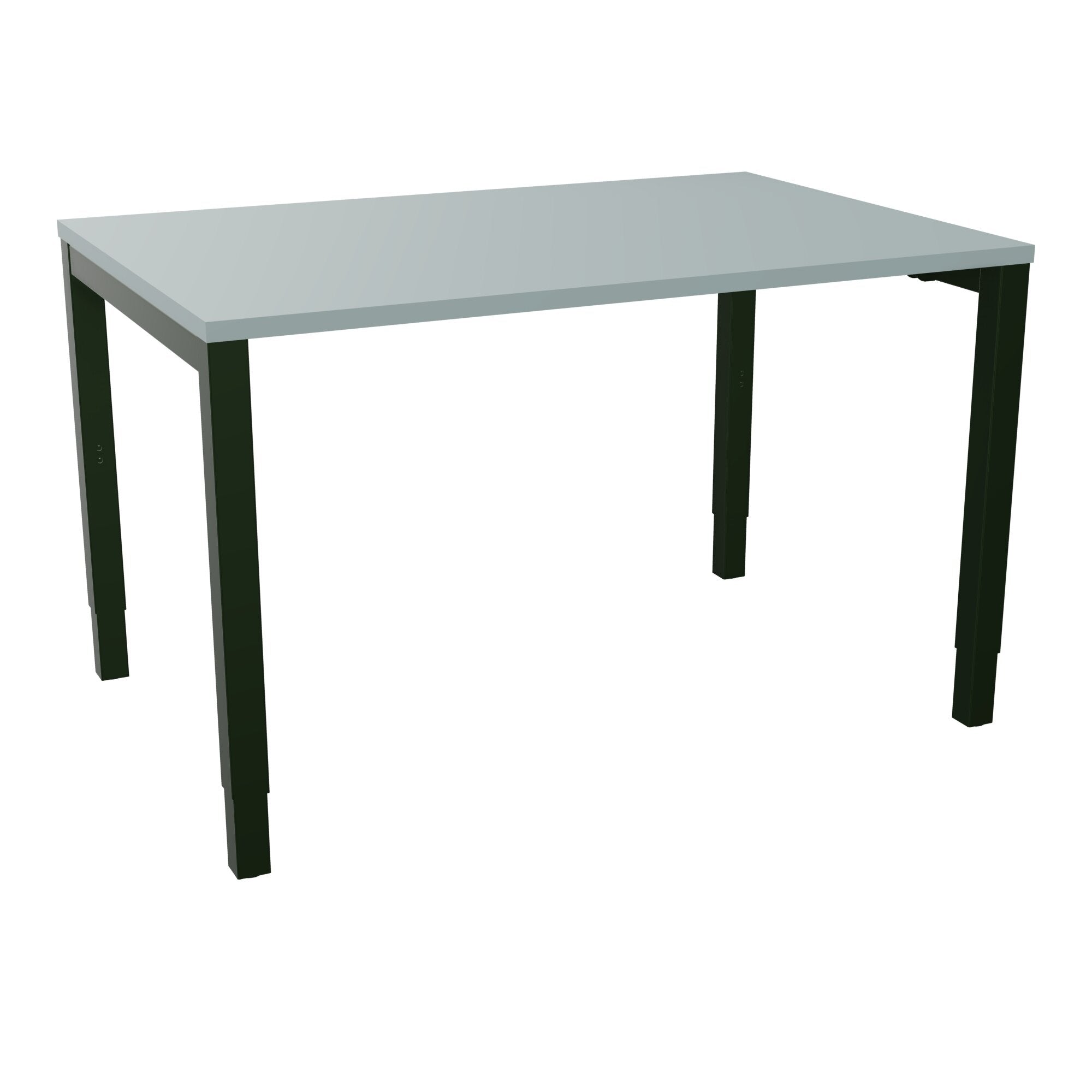 Bureau rectangle Arial - Plateau mélaminé vert fjord