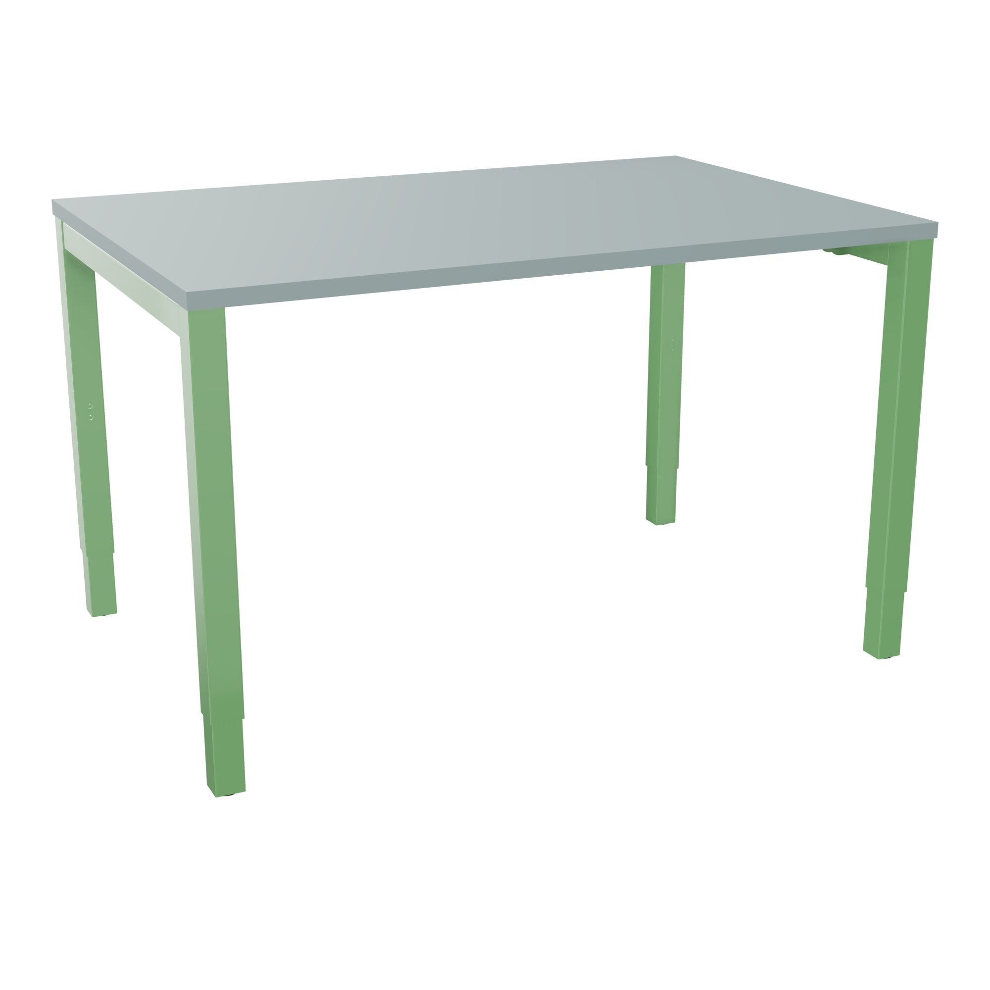 Bureau rectangle Arial - Plateau mélaminé vert fjord