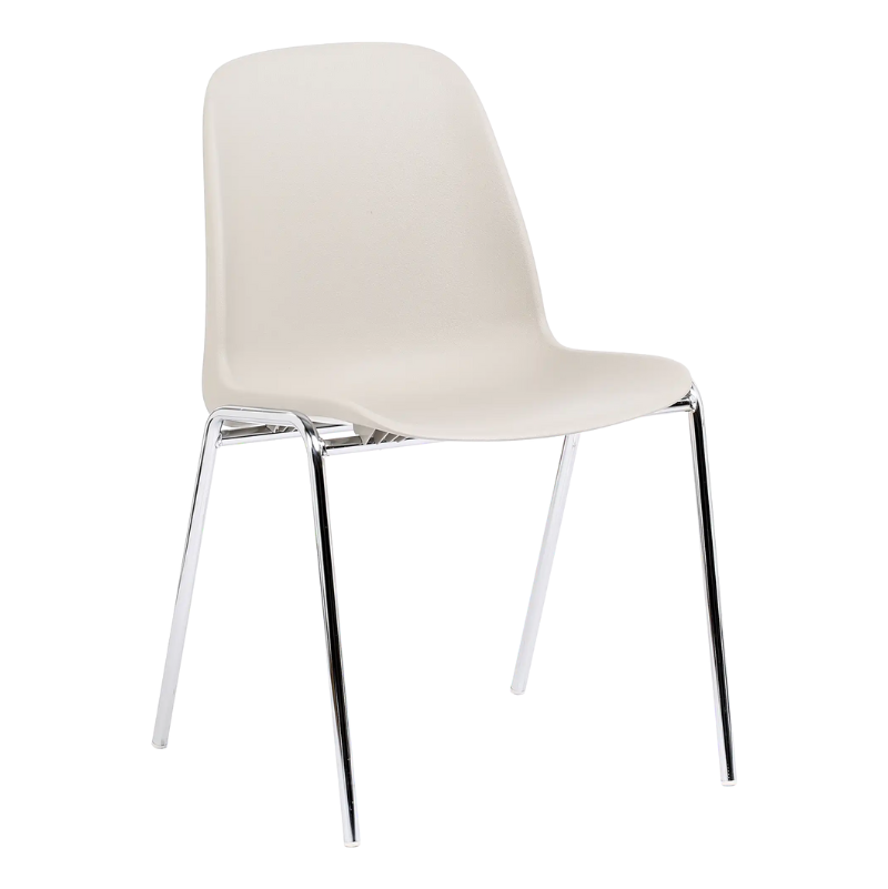 Kit 7 chaises CHARLOTTE givrées et pastel + chariot