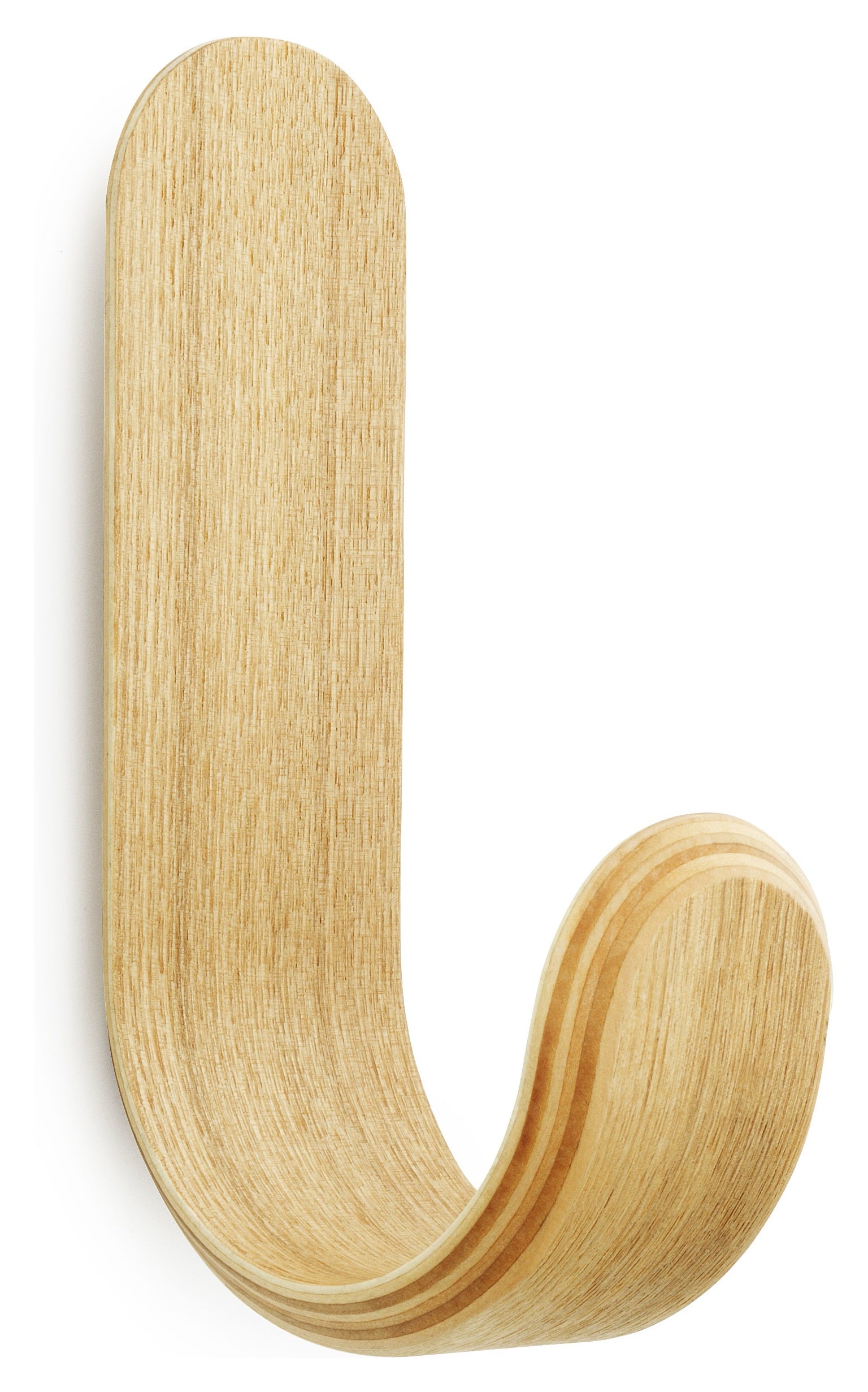 Patère Curve frêne