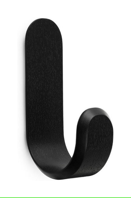 Patère Curve noir