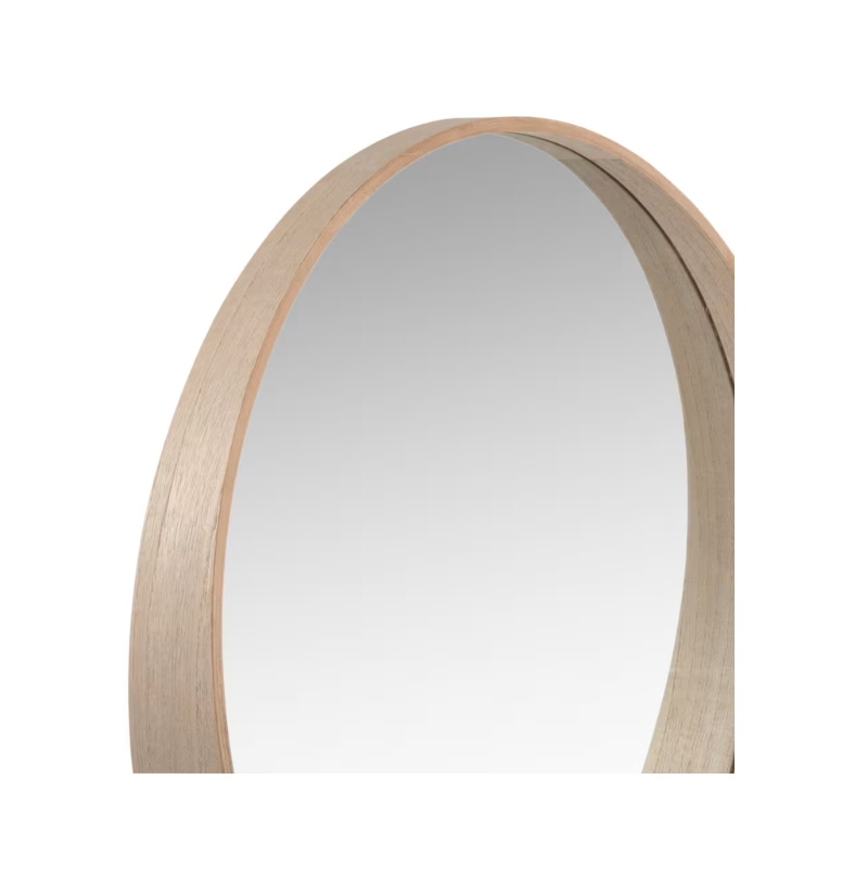 GABRIEL - miroir rond beige d55
