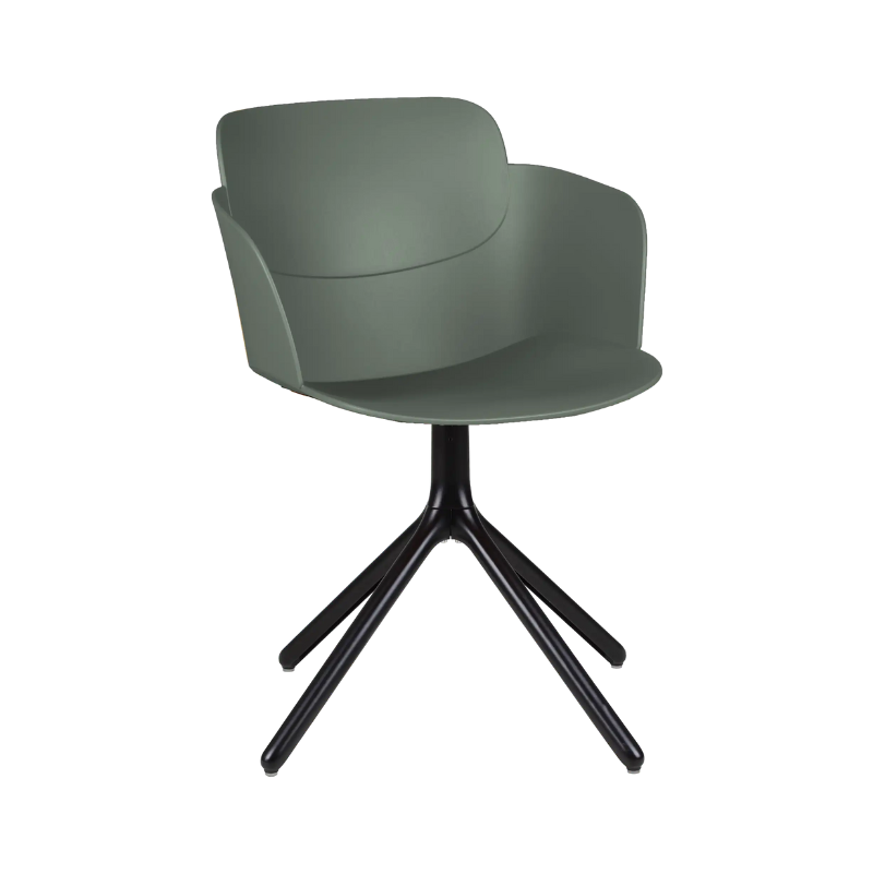 Fauteuil LOOPS piètement pyramide