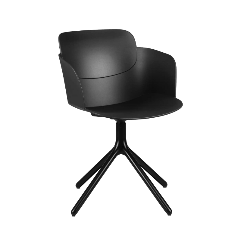 Fauteuil LOOPS piètement pyramide