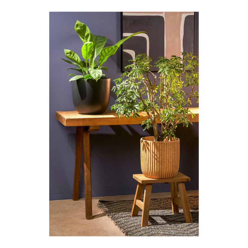 Tabouret en bois recyclé L38
