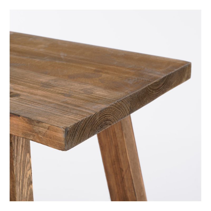 Banc en bois recyclé L80