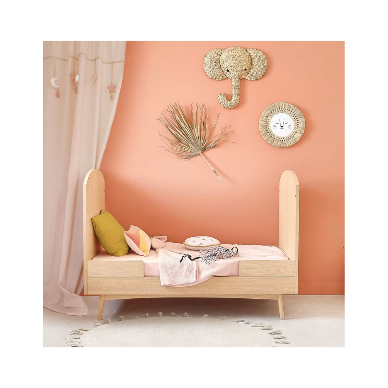 MALAGA - miroir lion en raphia