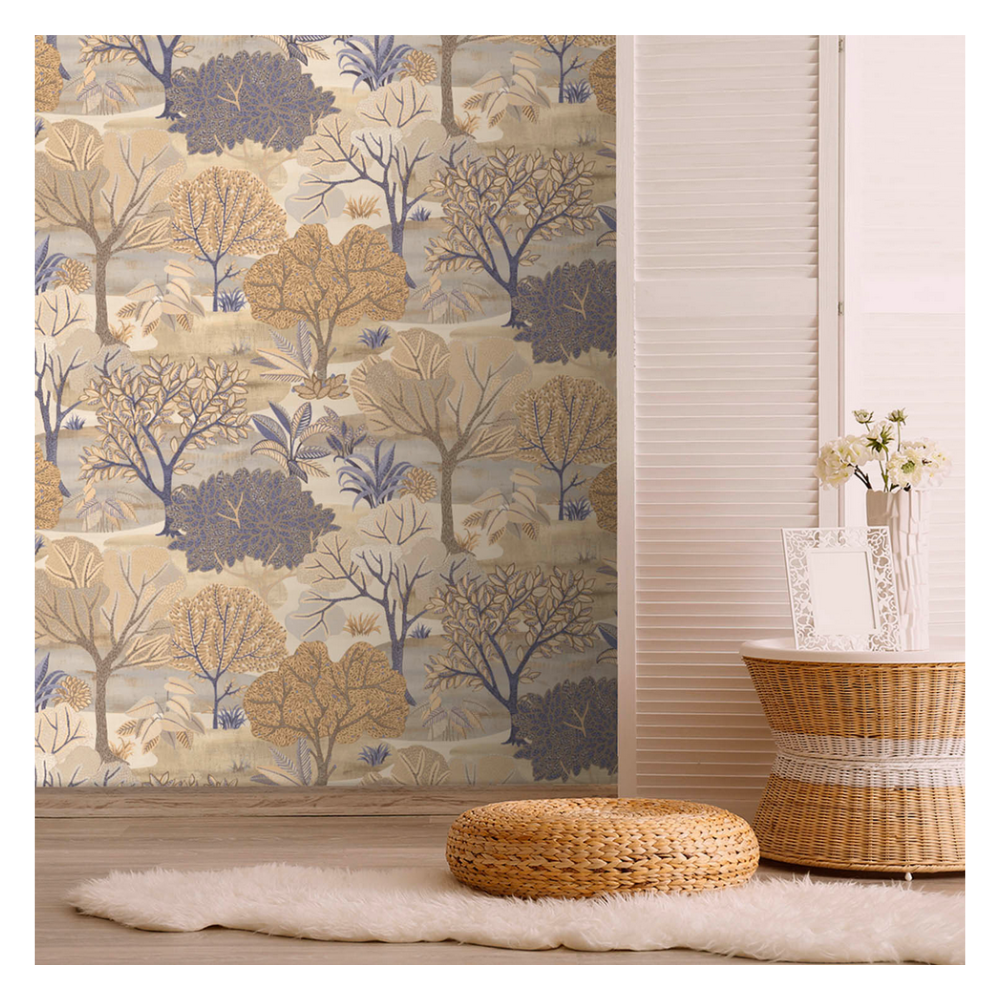 Papier peint intissé Allure parc beige