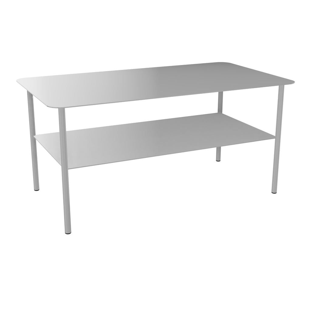 Table basse rectangulaire métallique Zélie L.90 x P.50 x H.43 cm