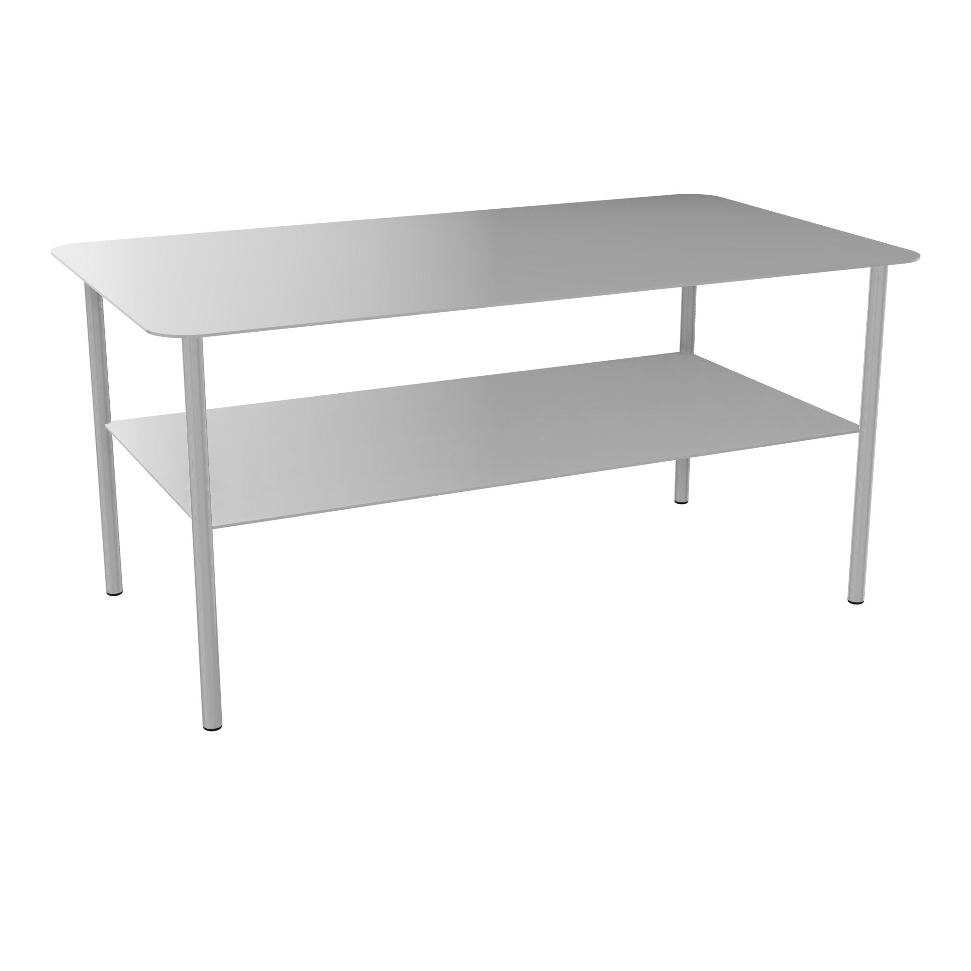 Table basse rectangulaire métallique Zélie L.90 x P.50 x H.43 cm