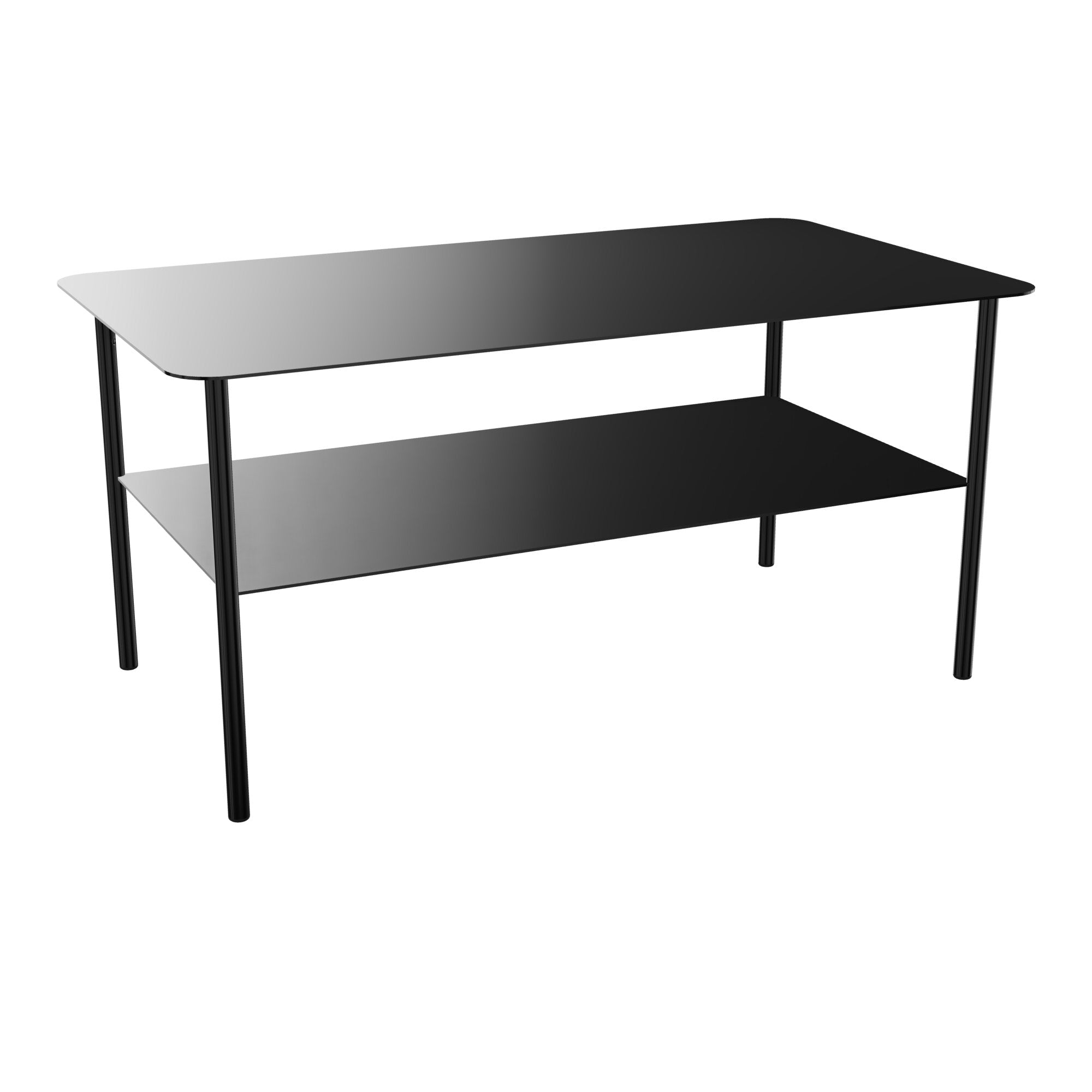 Table basse rectangulaire métallique Zélie L.90 x P.50 x H.43 cm