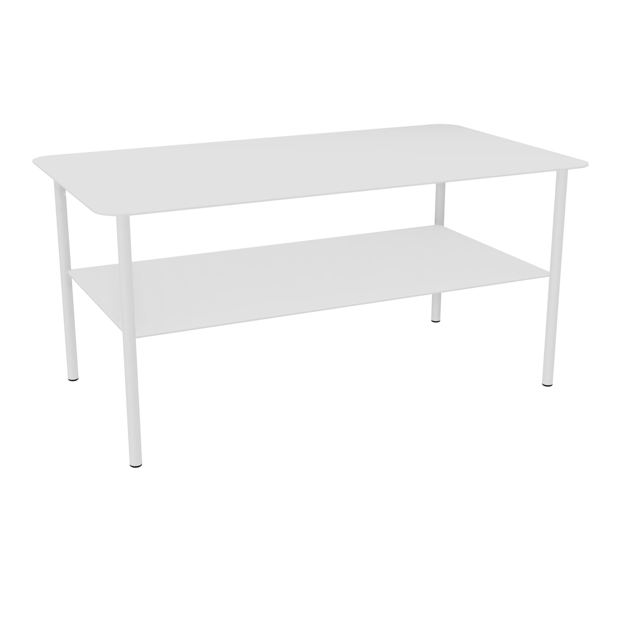 Table basse rectangulaire métallique Zélie L.90 x P.50 x H.43 cm