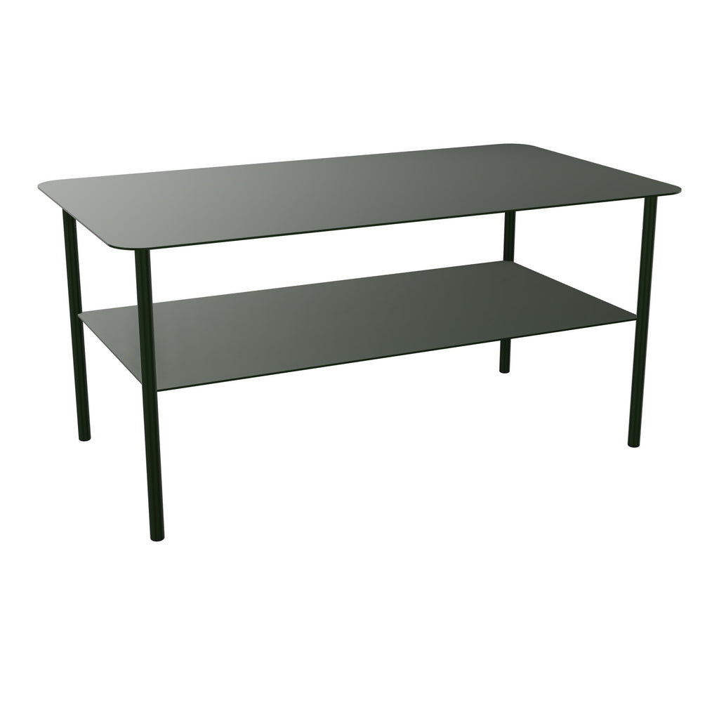Table basse rectangulaire métallique Zélie L.90 x P.50 x H.43 cm