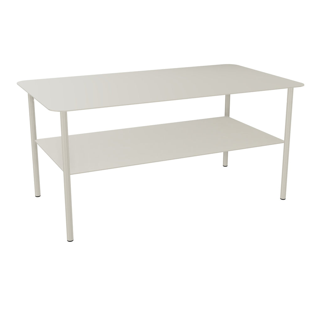 Table basse rectangulaire métallique Zélie L.90 x P.50 x H.43 cm