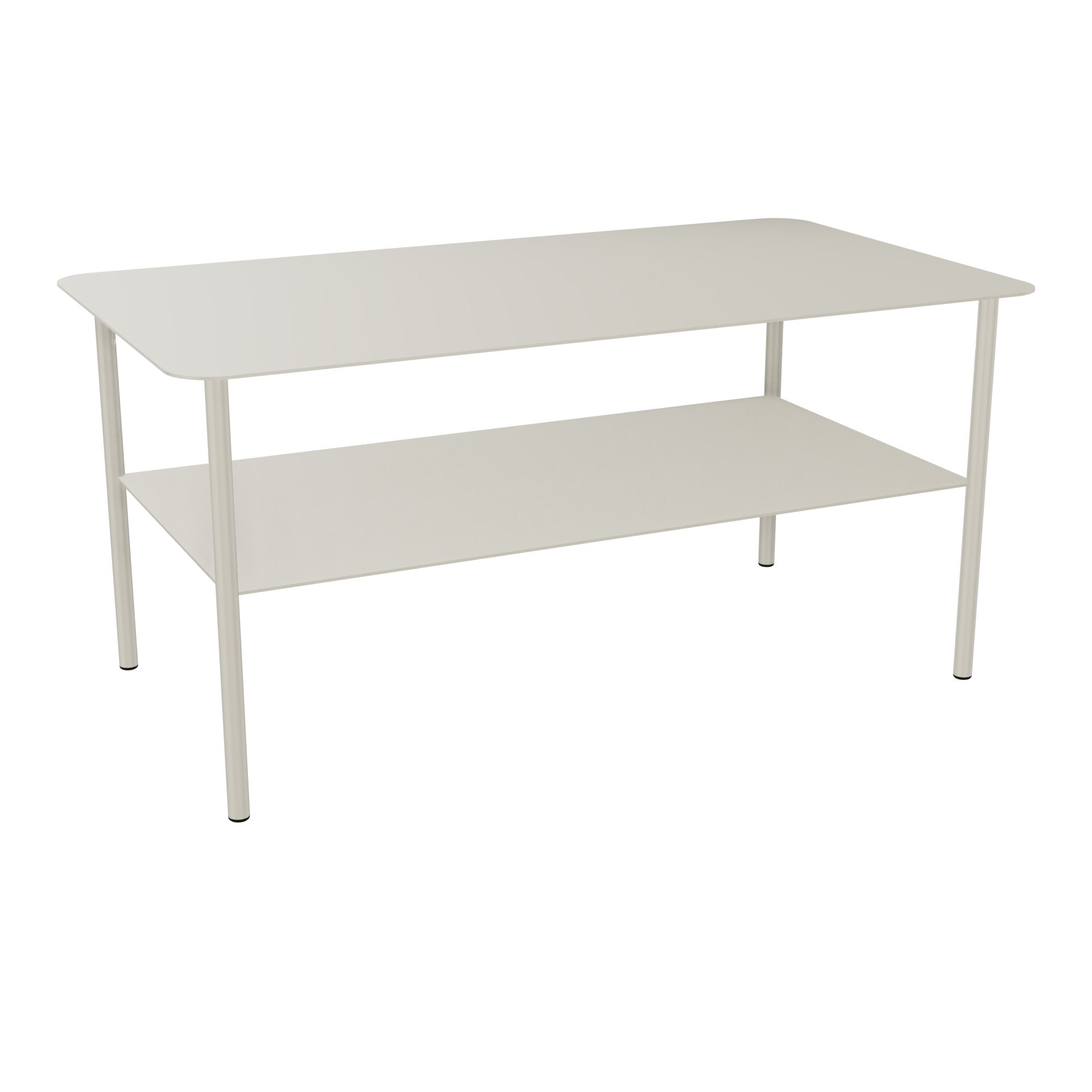 Table basse rectangulaire métallique Zélie L.90 x P.50 x H.43 cm