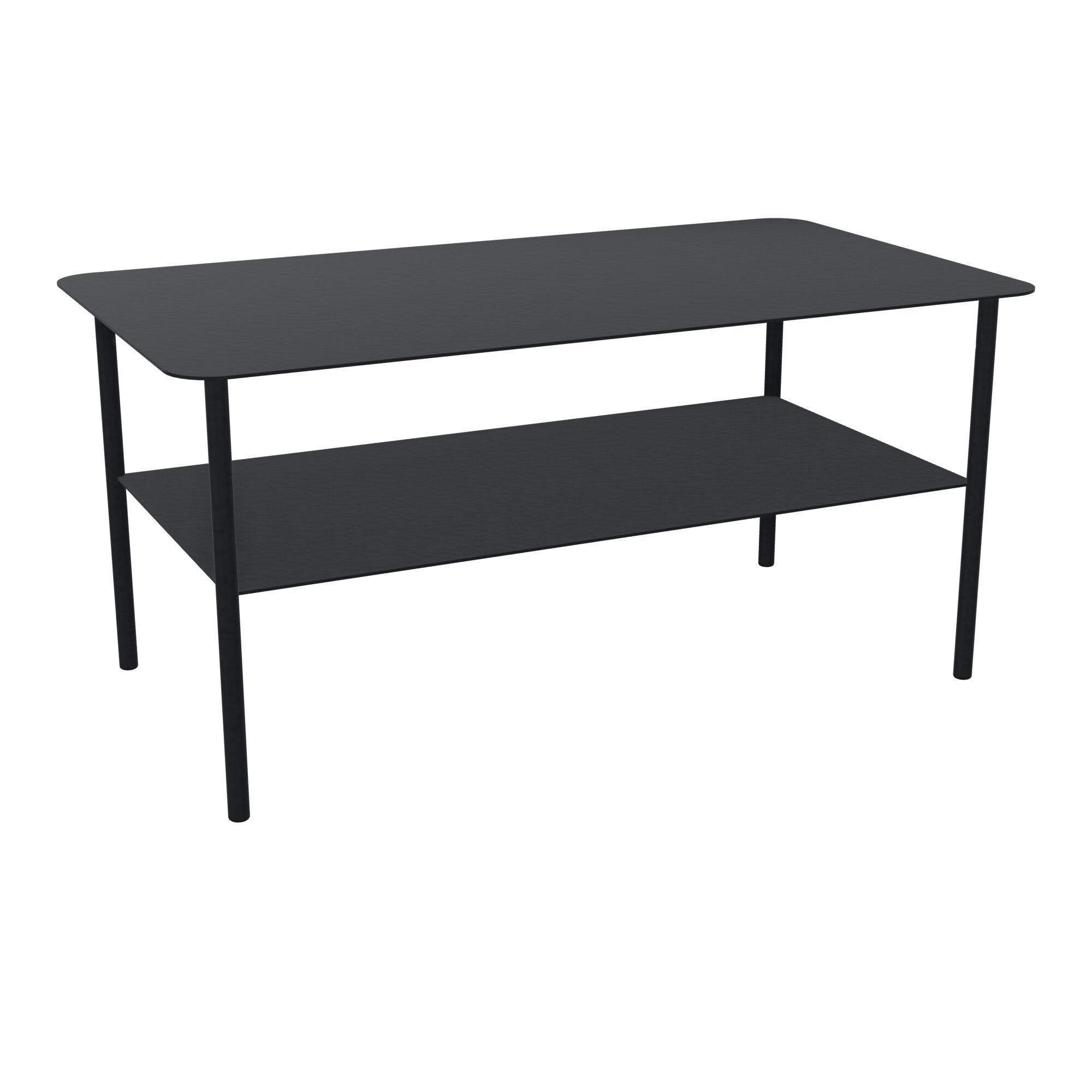 Table basse rectangulaire métallique Zélie L.90 x P.50 x H.43 cm