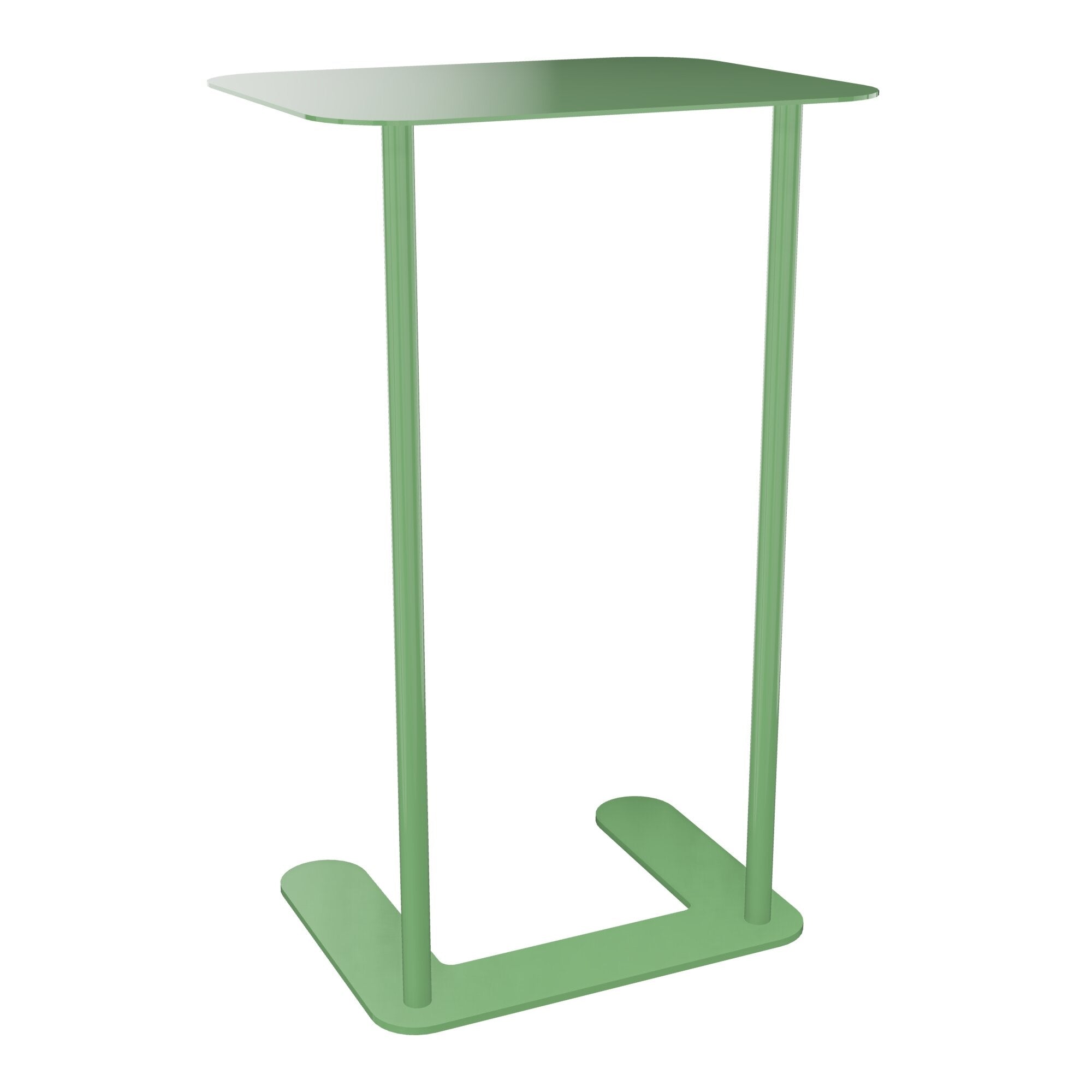 Tablette écritoire métallique Zélie L.40 x P.32 x H.63 cm