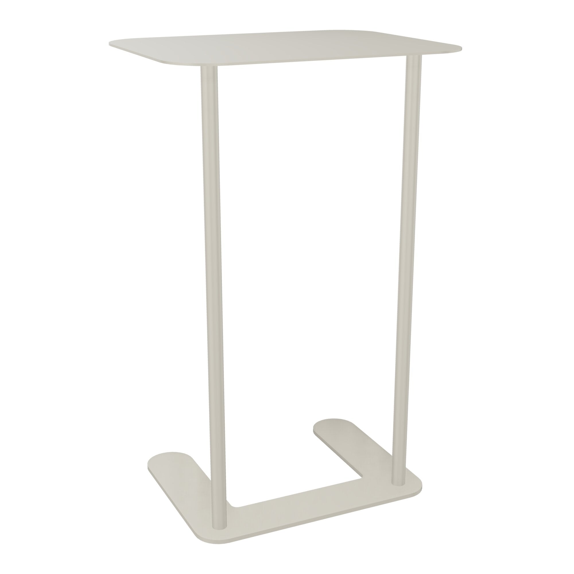 Tablette écritoire métallique Zélie L.40 x P.32 x H.63 cm