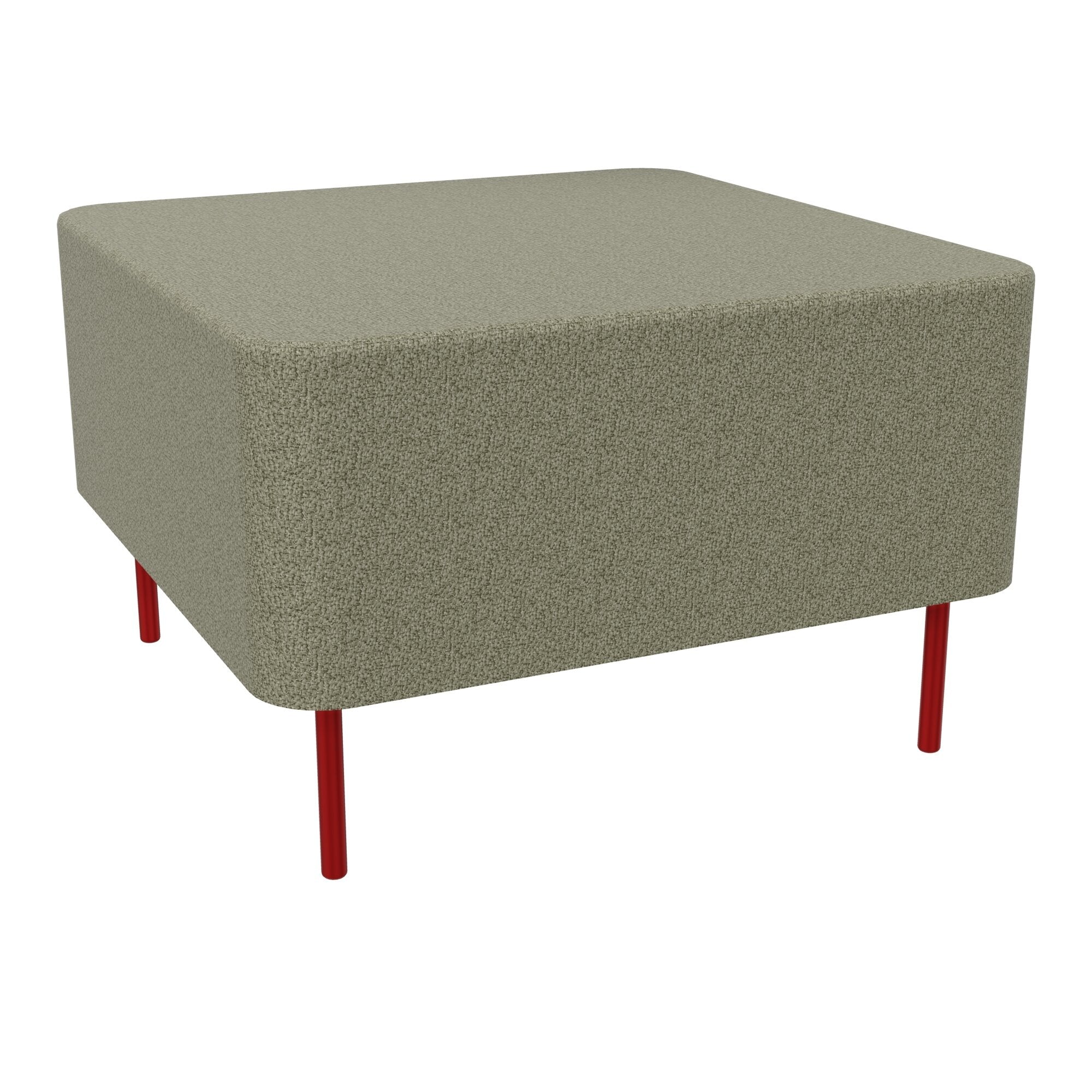 Assise Zélie L.67 x H.43 cm tissu Step Mélangé beige chiné