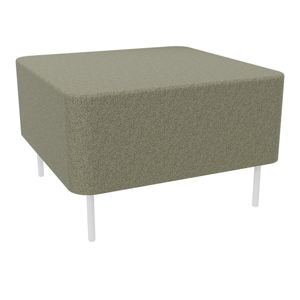 Assise Zélie L.67 x H.43 cm tissu Step Mélangé beige chiné