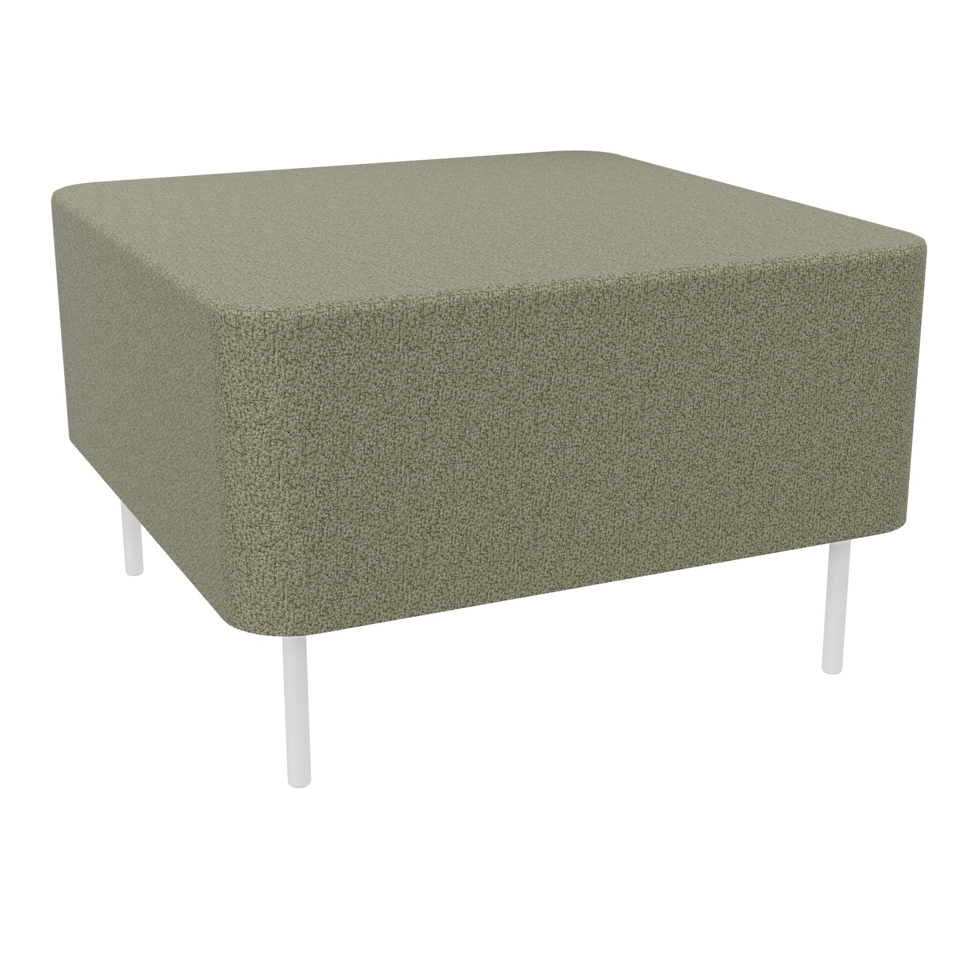 Assise Zélie L.67 x H.43 cm tissu Step Mélangé beige chiné