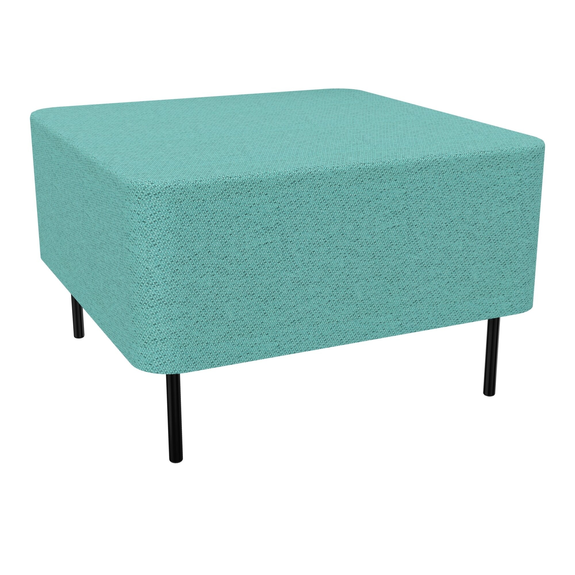 Assise Zélie L.67 x H.43 cm tissu Chili Céladon Chiné