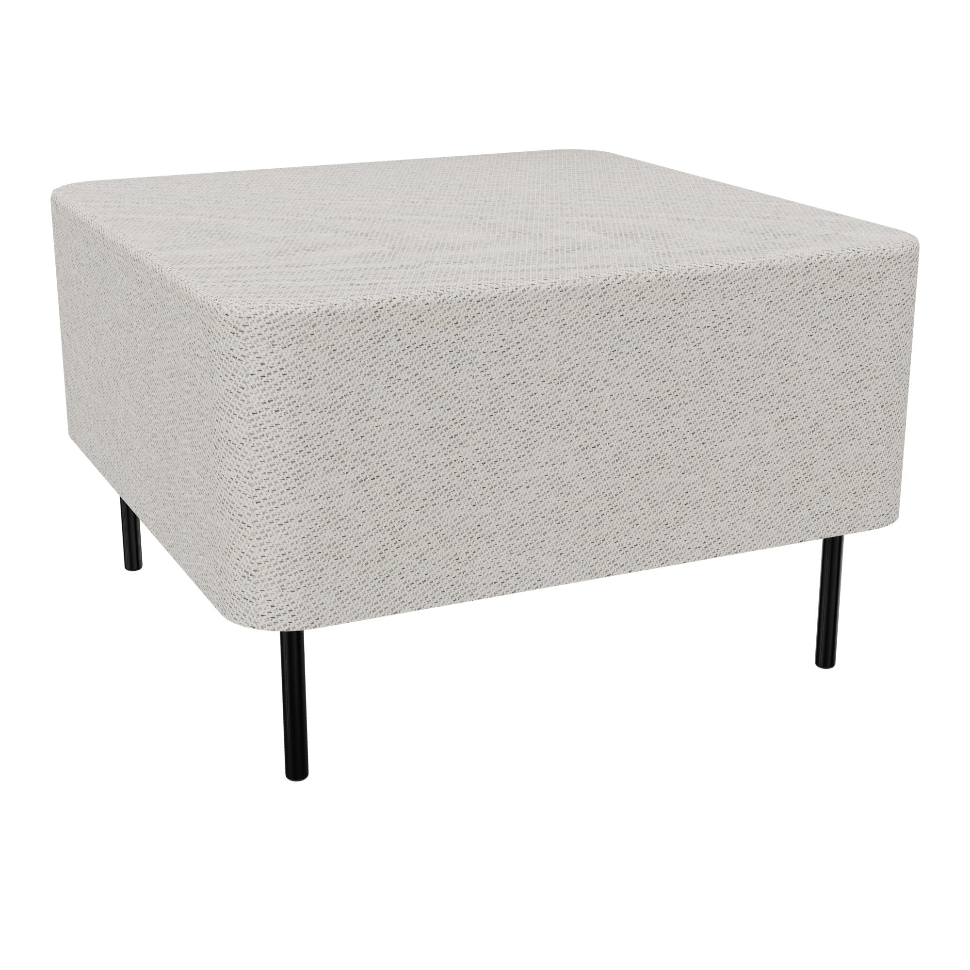 Assise Zélie L.67 x H.43 cm tissu Chili Beige chiné