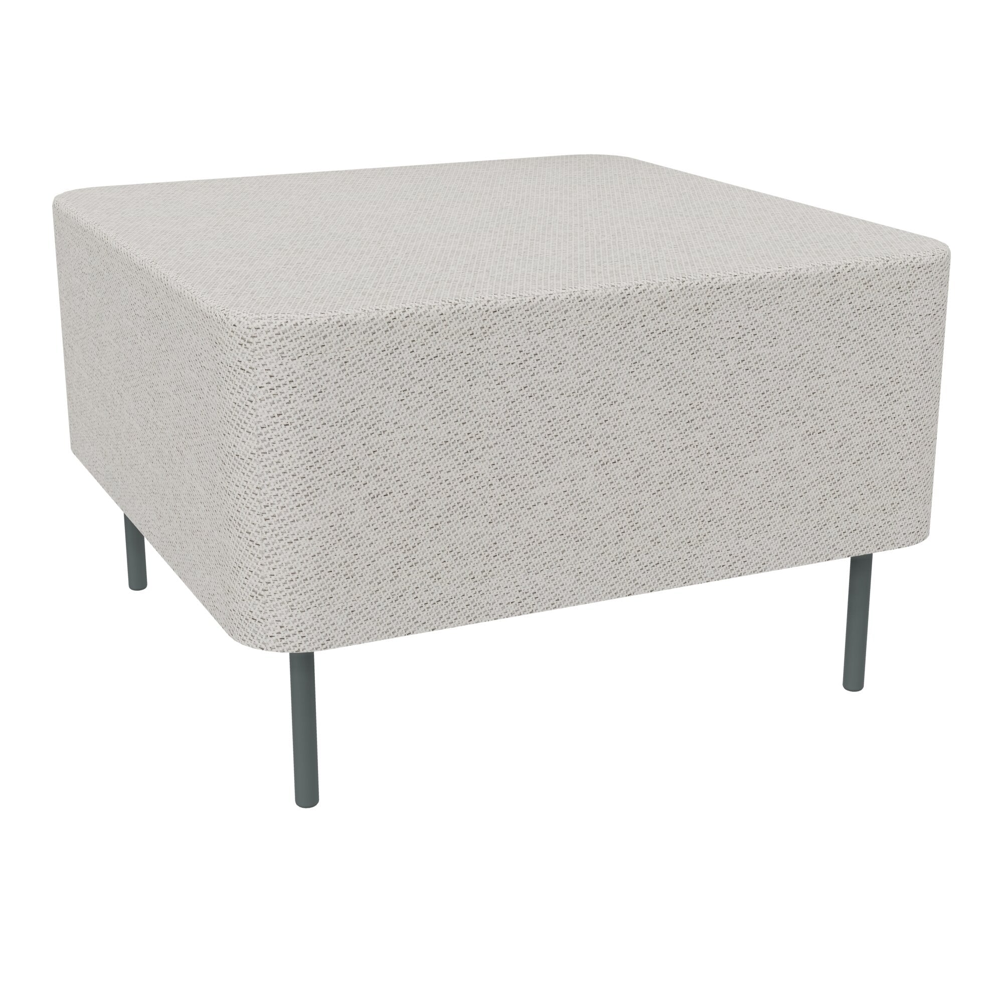 Assise Zélie L.67 x H.43 cm tissu Chili Beige chiné