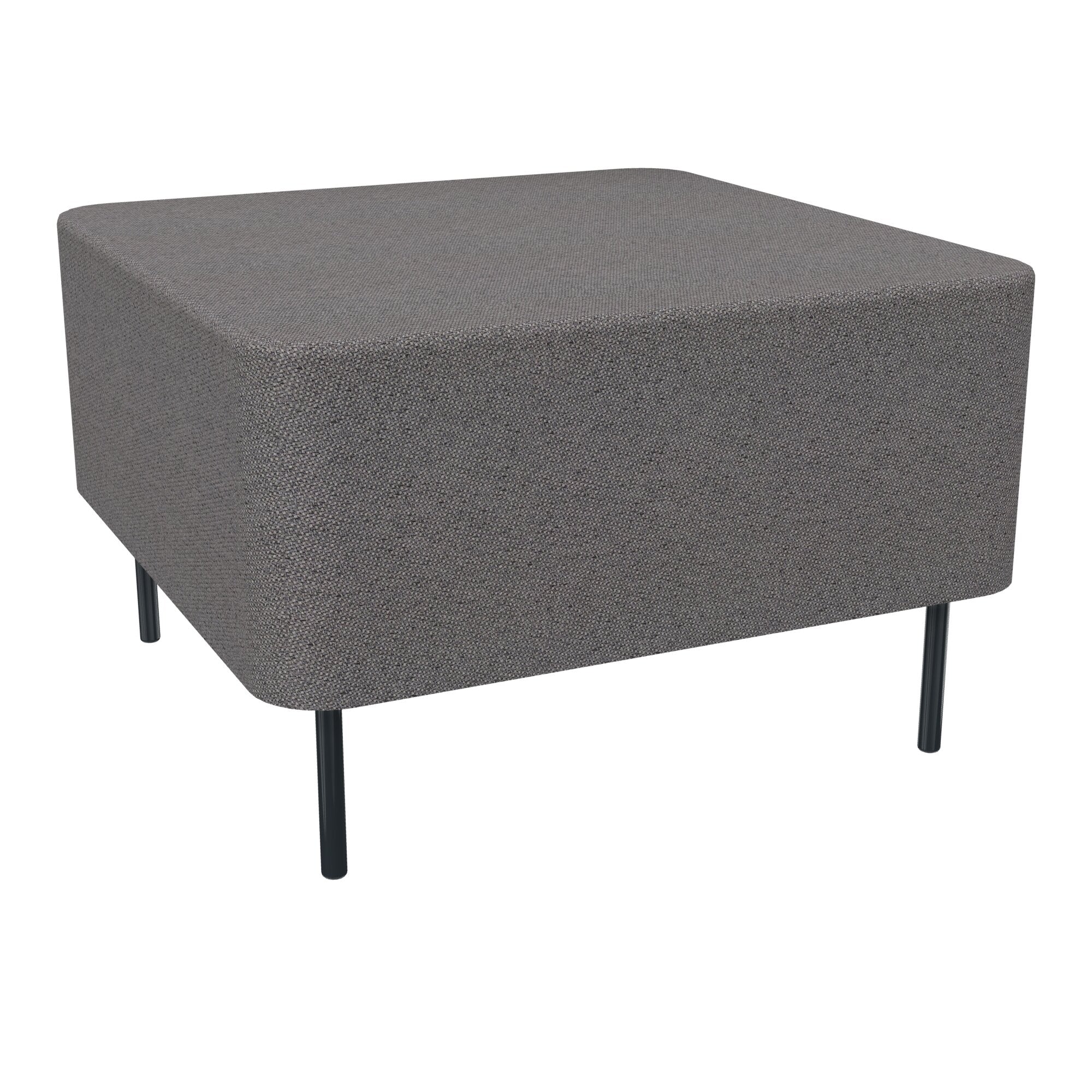 Assise Zélie L.67 x H.43 cm tissu Chili Chocolat chiné