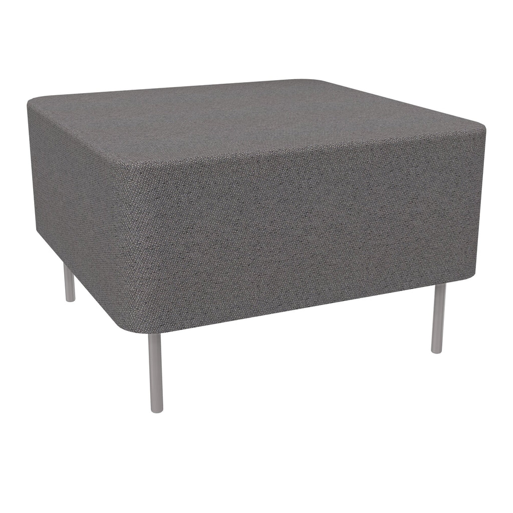 Assise Zélie L.67 x H.43 cm tissu Chili Chocolat chiné