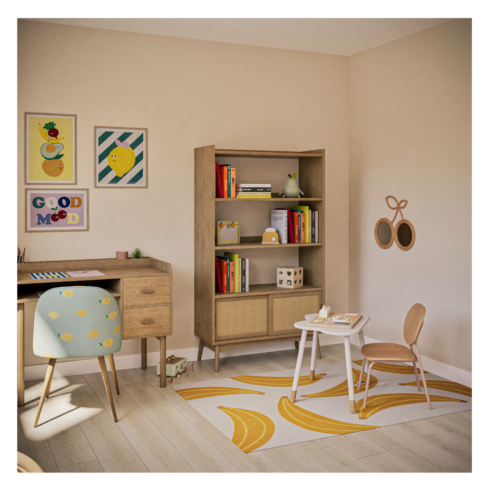 Affiches fruits multicolores x3 - Frutti