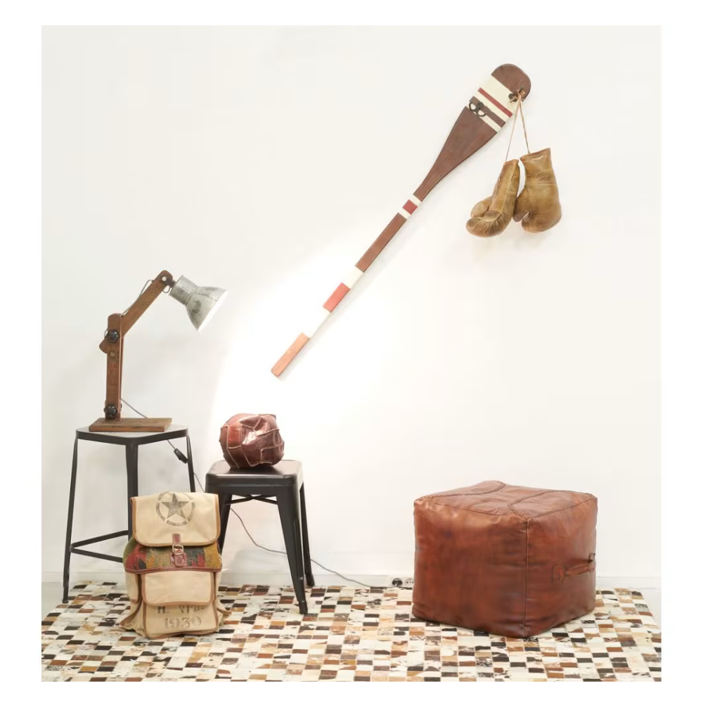 Patère rame avec 2 crochets