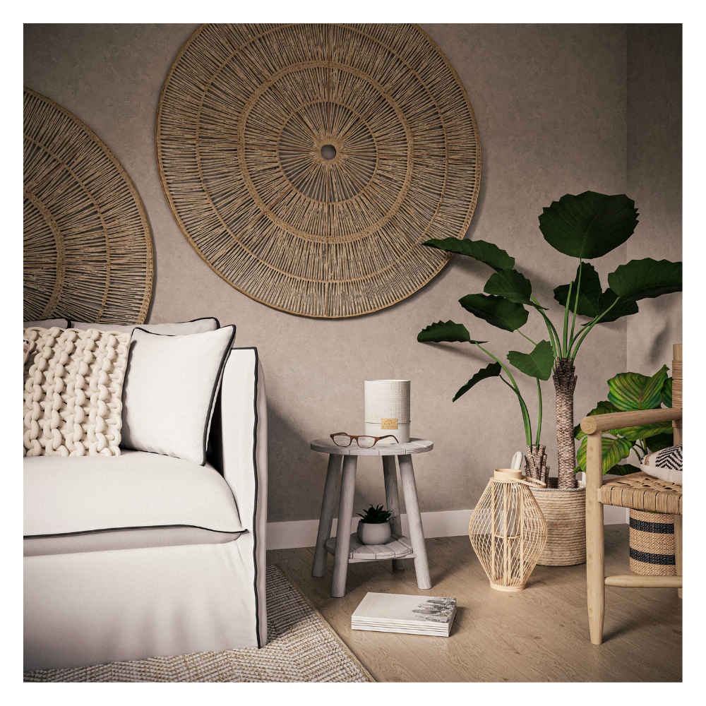 Plante artificielle Aloe Vera, pot céramique blanc