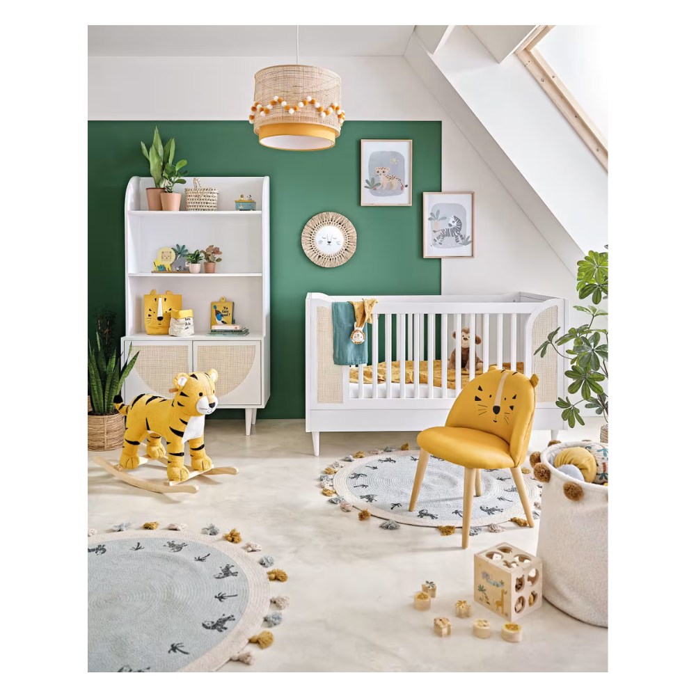 Tableau imprimé léopard 35x45 - Mini Jungle