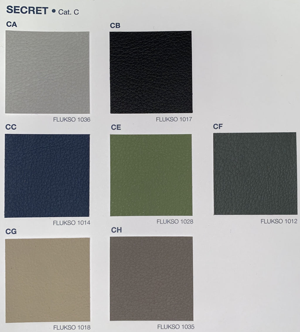 Assise Zélie L.67 x H.43 cm tissu Secret bleu minéral